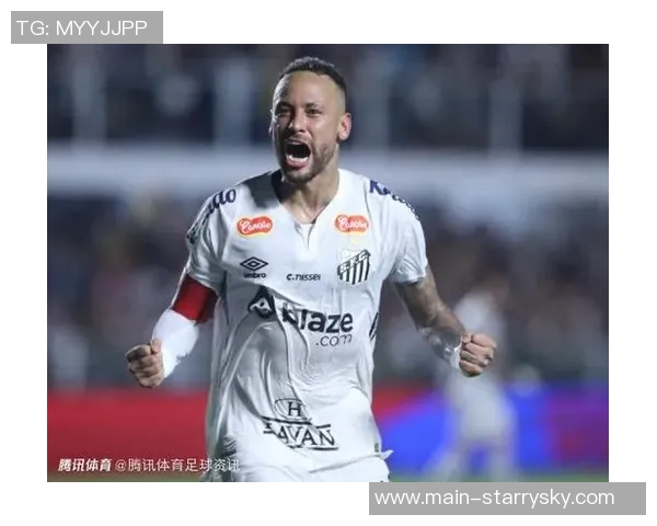 内马尔全场助攻绝杀球队社交媒体分享永远支持桑托斯的情怀